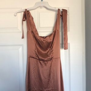 Reformation silk dress